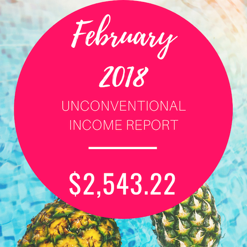 February 2018 Unconventional Income Report