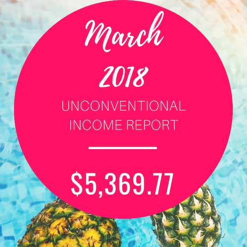 March 2018 TURD Income Report