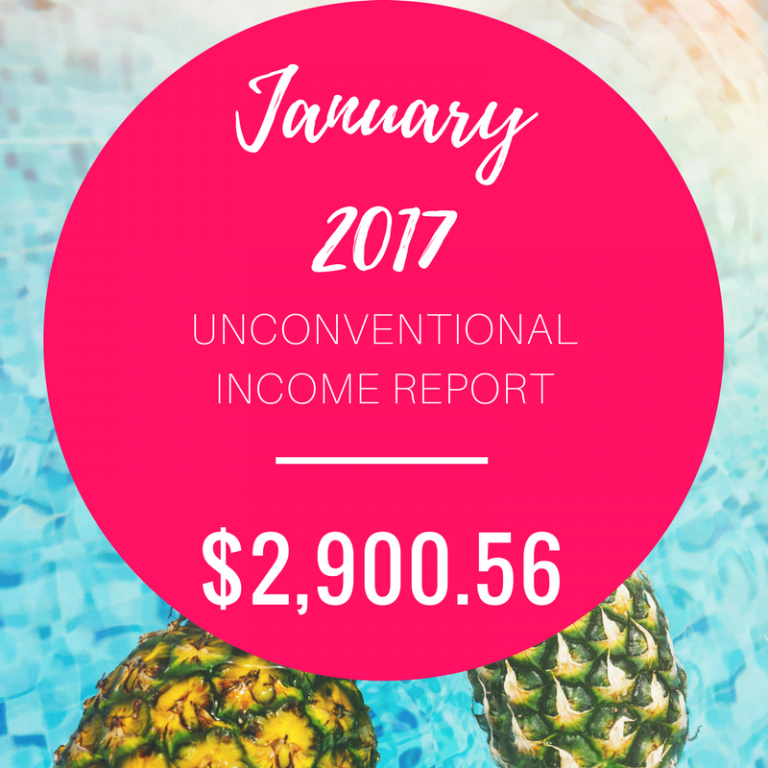 January 2017 Unconventional Income Report
