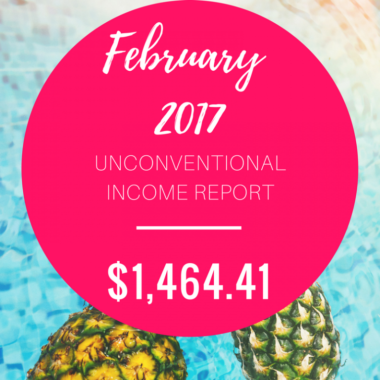 February 2017 Unconventional Income Report