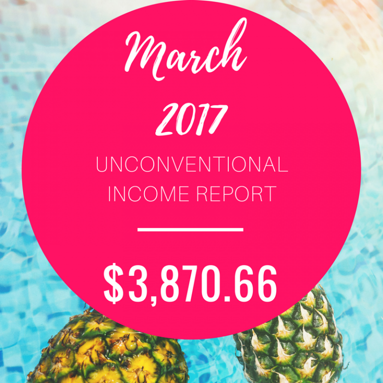 March 2017 Unconventional Income Report