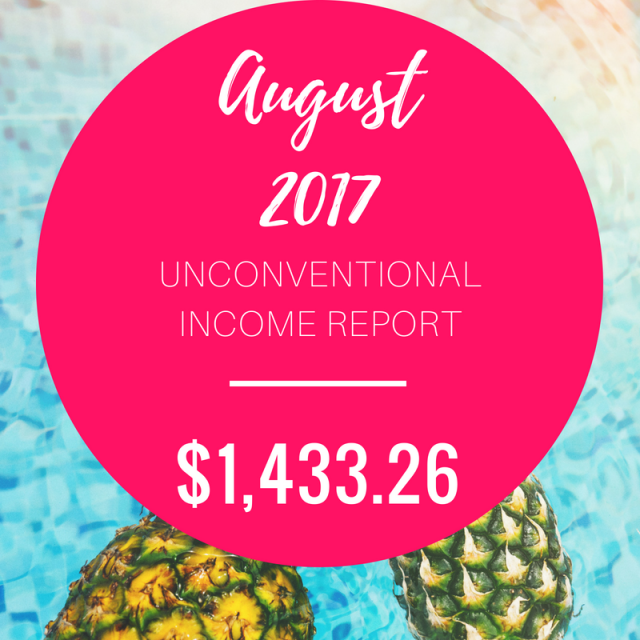 August 2017 Unconventional Income Report