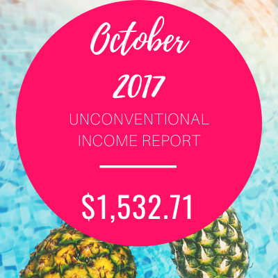 October 2017 Unconventional Income Report