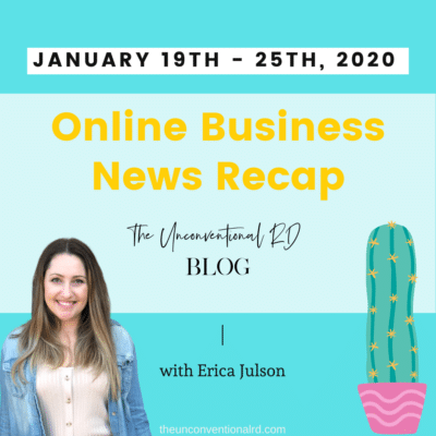 Online Business News Recap: January 19th – 25th, 2020