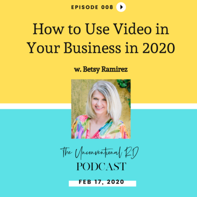 #008: How to Use Video in Your Business in 2020 with  Betsy Ramirez