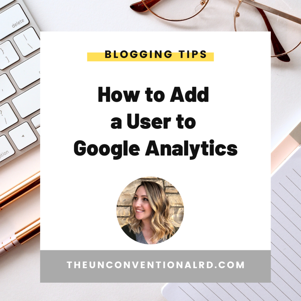 How to Add a User to Google Analytics