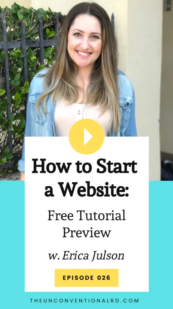 Episode 026 Main Image - How to Start a Website