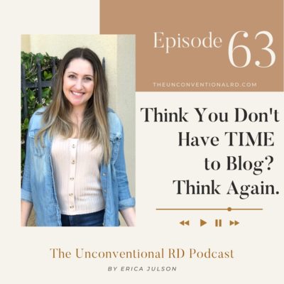 #63: Think You Don’t Have Time to Blog? Think Again