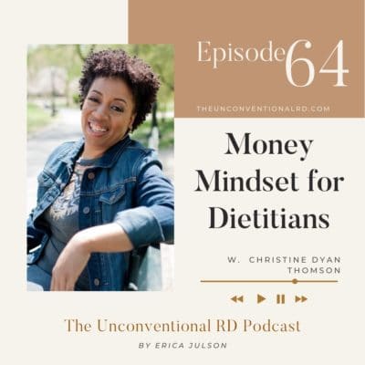 #064: Money Mindset For Dietitians with Christine Dyan Thomson