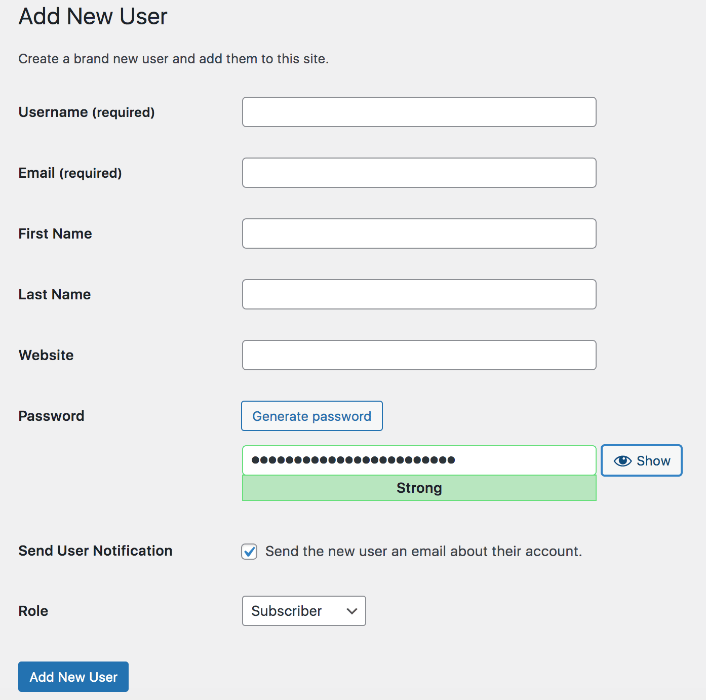 How to Add a New User to WordPress - The Unconventional RD