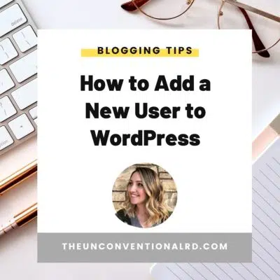 How to Add a New User to WordPress