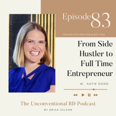 #83: From Side Hustler to Full Time Entrepreneur – Katie Dodd