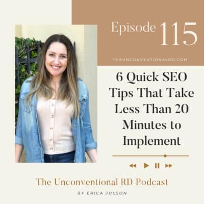 #115: 6 Quick SEO Tips That Take Less Than 20 Minutes to Implement