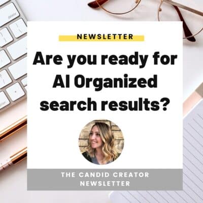 Are you ready for AI Organized search results?